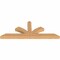 Ekena Millwork Richland Smooth Timber Gable Bracket, Western Red Cedar, 84"W x 31"H x 5 1/2"D x 5 1/2"F, 9/12 Pitch GBW084X31X0606RIC00SWR - alternate 3